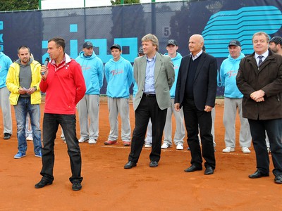 Dominik Hrbatý bol riaditeľom turnaja