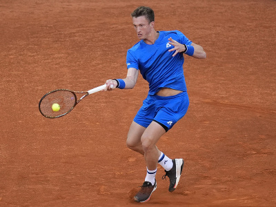 Český tenista Jiří Lehečka