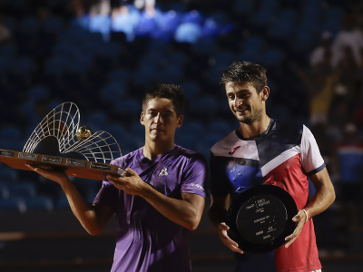 Sebastián Báez a Mariano Navone po finálovom zápase na turnaji ATP v RIu