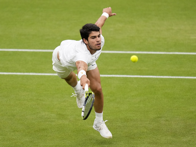 Carlos Alcaraz v semifinále Wimbledonu proti Daniilovi Medvedevovi