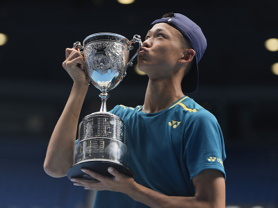 Rei Sakamoto - víťaz chlapčenskej časti Australian Open 2024
