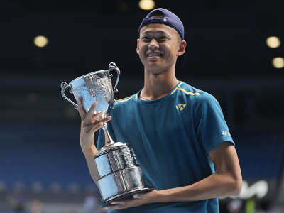 Rei Sakamoto - víťaz chlapčenskej časti Australian Open 2024