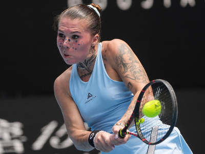 Ukrajinská tenistka Oleksandra Olyniková