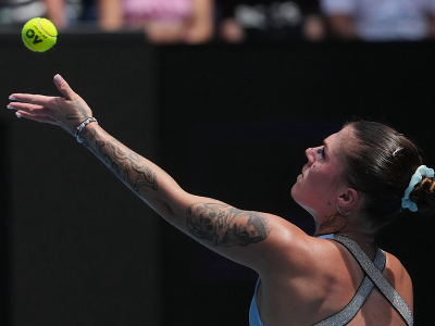 Ukrajinská tenistka Oleksandra Olyniková