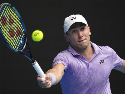 Casper Ruud počas 2. kola na Australian Open