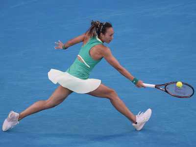 Čeng Čchin-wen vo finále Australian Open