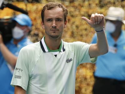  Ruský tenista Daniil Medvedev postúpil do 2. kola dvojhry na grandslamovom turnaji Australian Open