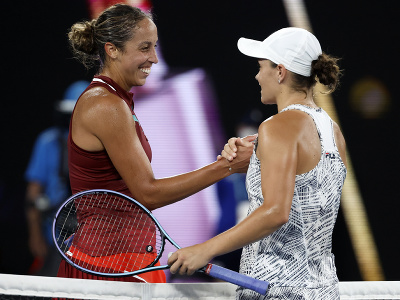 Austrálska tenistka Ashleigh Bartyová a Američanka Madison Keysová
