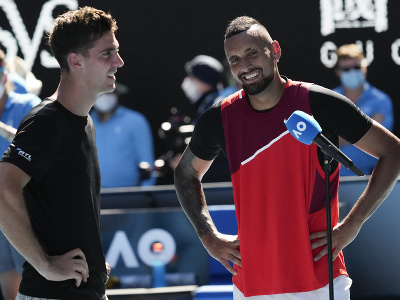Austrálsky tenisový tandem Nick Kyrgios a Thanasi Kokkinakis postúpil do finále štvorhry na Australian Open