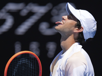 Nuno Borges, portugalský tenista, počas zápasu na Australian Open 2024