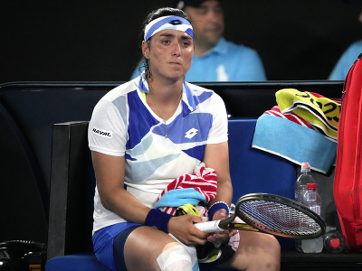 Svetová dvojka Ons Jabeurová počas 1. kola Australian Open