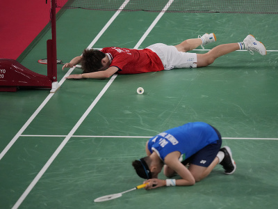Čínska bedmintonistka Jü Fen
