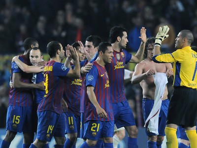 Hráči Barcelony