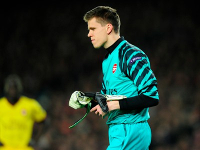 Wojciech Szczesny striedal pre zranenie v 18. minúte
