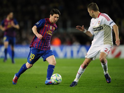 Messi a Michal Kadlec