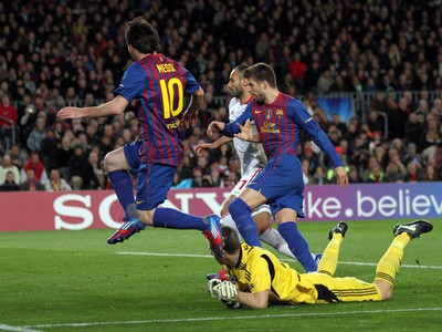 Messi zakončuje svoj štvrtý gól