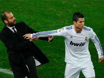 El Clásico: Ronaldo sotil trénera Guardiolu