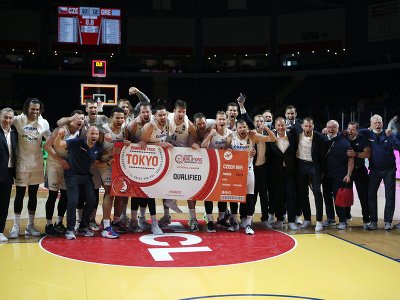 Českí basketbalisti postúpili na OH v Tokiu