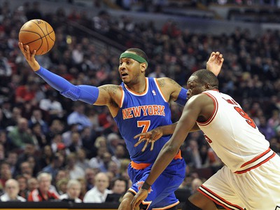 Carmelo Anthony a Luol