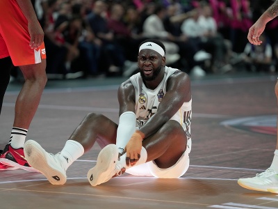 Zranený basketbalista Realu Madrid