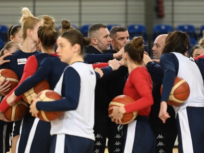 Zraz ženskej basketbalovej reprezentácie žien pred kvalifikačnými zápasmi o postup na ME 2023