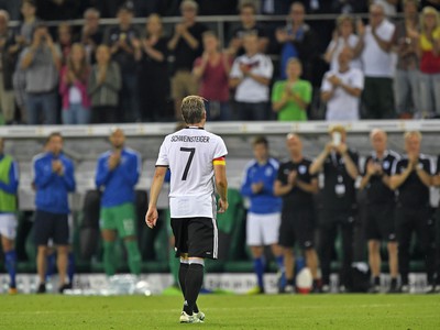 Schweinsteiger odohral posledný zápas za Nemecko