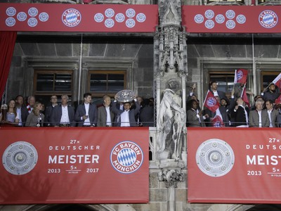 Oslavy titulu v podaní Bayernu Mníchov