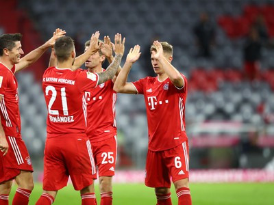 Radosť futbalistov Bayernu