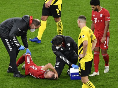 Joshua Kimmich sa zranil v derby s Dortmundom