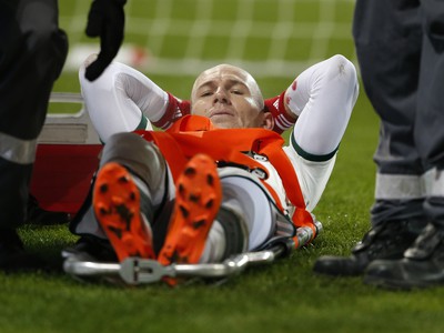 Arjen Robben si zranil