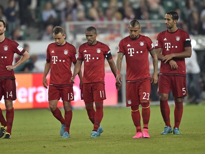 Sklamaní futbalisti Bayernu