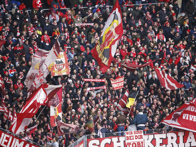 Fanúšikovia na zápase Bayernu Mníchov s FC Freiburg