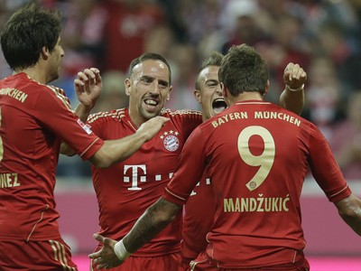 Gólová radosť futbalistov Bayernu