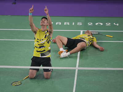 Taiwanskí bedmintonisti Jong Lee
