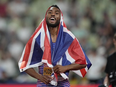Matthew Hudson-Smith víťazí v behu na 400 metrov na majstrovstvách Európy