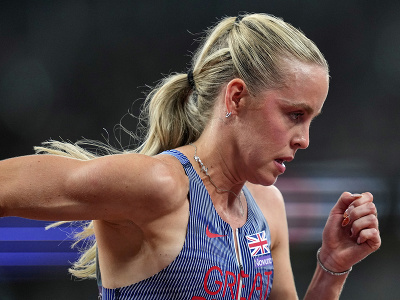Britská atlétka Keely Hodgkinsonová