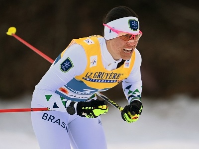 Brazílska bežkyňa na lyžiach