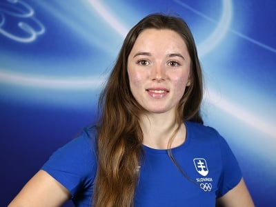 Na snímke slovenská reprezentantka