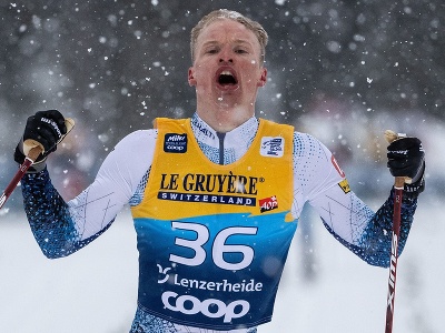 Fínsky bežec na lyžiach