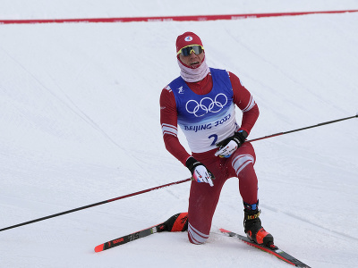 Ruský bežec na lyžiach