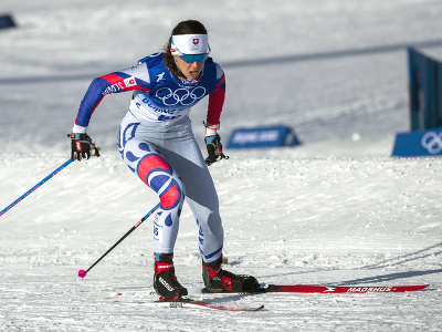 Na snímke slovenská bežkyňa na lyžiach Barbora Klementová počas kvalifikácie šprintu voľnou technikou žien v stredisku Čang-ťia-kchou na ZOH 2022 v Pekingu