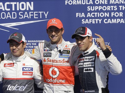 Z pole position v Belgicku odštartuje Jenson Button