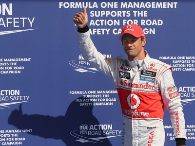 Z pole position v Belgicku odštartuje Jenson Button