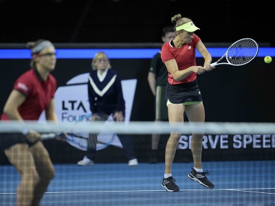 Belgické tenistky Elise Mertensová a Kirsten Flipkensová
