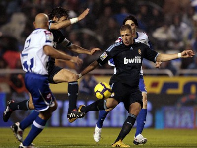 Karim Benzema strelil dva góly