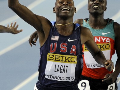 Bernard Lagat vybojoval zlato v behu na 3000 m