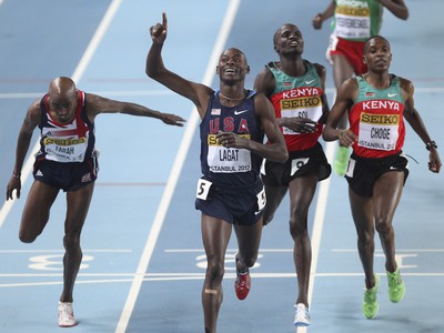 Bernard Lagat vybojoval zlato v behu na 3000 m