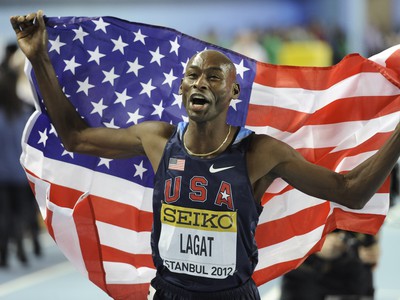Bernard Lagat vybojoval zlato v behu na 3000 m