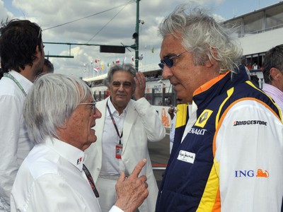 Bernie Ecclestone, Placido Domingo,