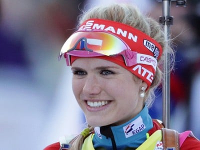 Prekrásna a talentovaná česká biatlonistka Gabriela Soukalová.